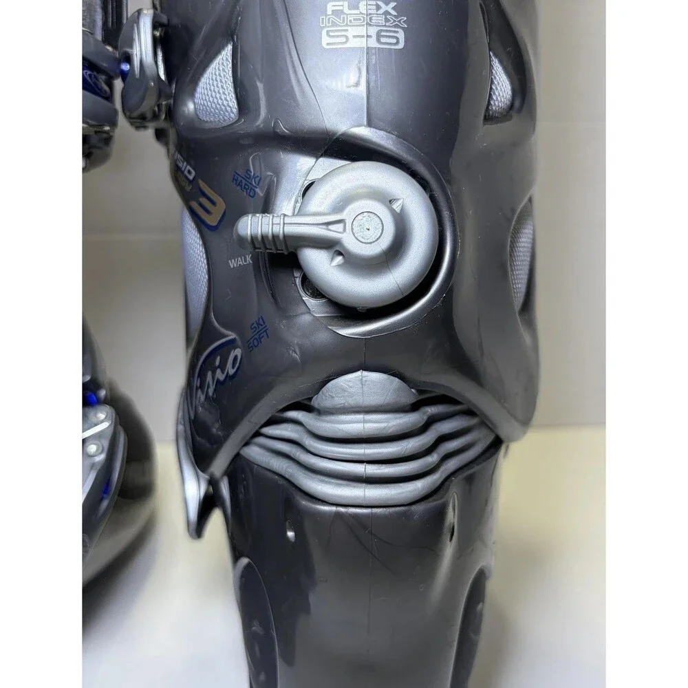 Dalbello Vario Vision 3 Ski Boots Men’s 10 Mondo 27.5 Flex 5-6 Black Gray